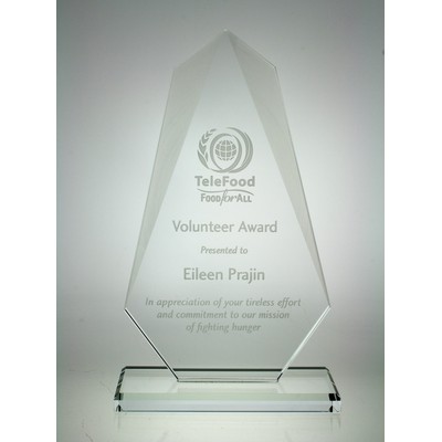 Starfire Glass Sierra Award (9"x5½"x3/8")