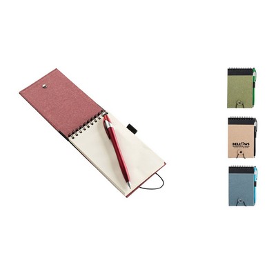 70 Sheet Cardboard Spiral Jotter