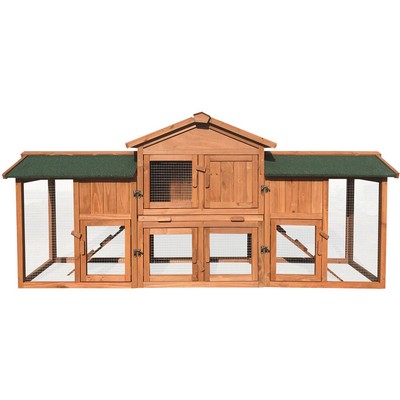 Wood Rabbit Hutch