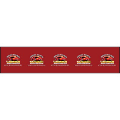 4' x 18' 9 Oz. Mesh Scrim Vinyl Banner