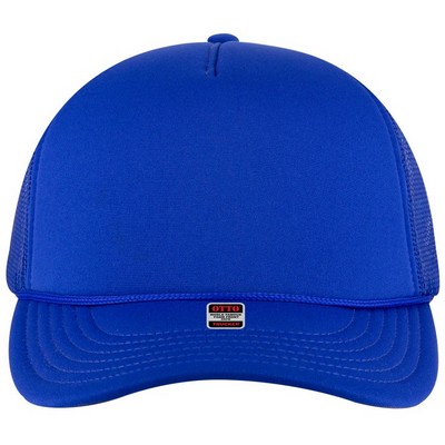 Otto 5 Panel Pro Style Trucker Hat w/Mesh Back