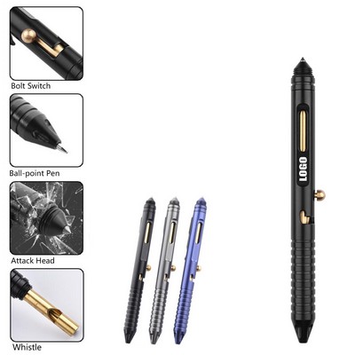 Elite Tactical Self-Defense Pen Aircraft-Grade Aluminum Writing Tool with Integrated Tungsten