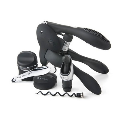 Worx 6pc Rabbit Wine Tool Kit, Black