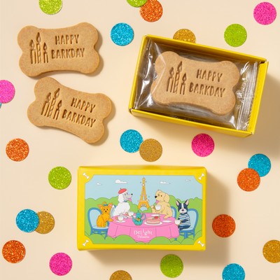 Custom Dog Biscuit Mini Gift Box With Custom Packaging