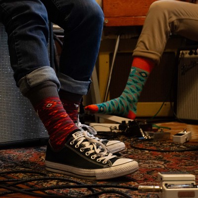 Crew Musician Socks - Rhythmic Comfort for Musical Performers - American Made