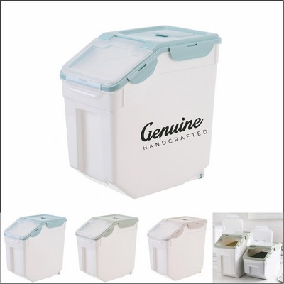 Collapsible Pet Food Storage Container