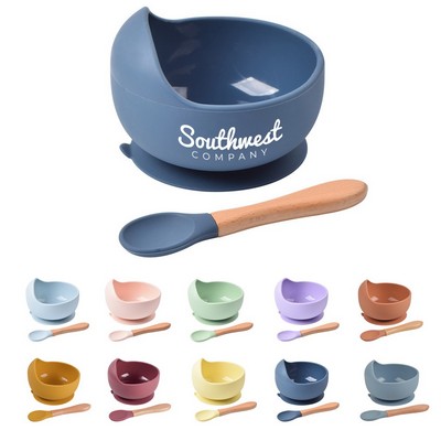 Baby Suction Bowl and Spoon Set