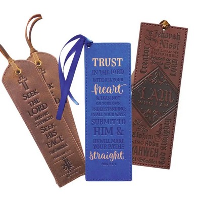 Leatherette Bookmark