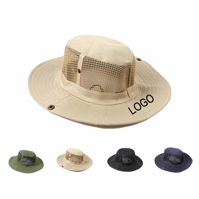 Mesh Bucket Boonie Hat
