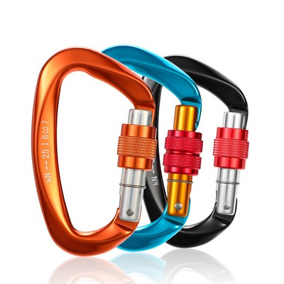 25KN Locking Climbing Carabiner