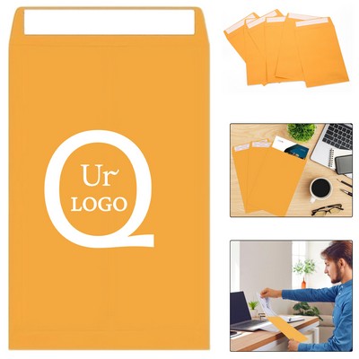 Business Yellow Offset Paper Envelope