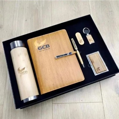 Bamboo Notebook Gift Set