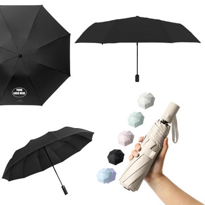 12-rib Reinforced Automatic Opening Umbrella