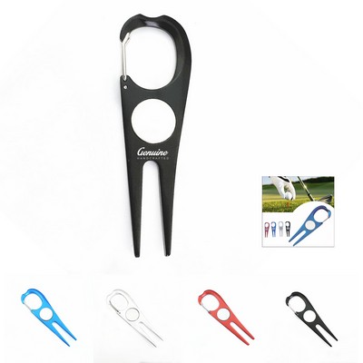 Divot Tool with Magnetic Ball Marker