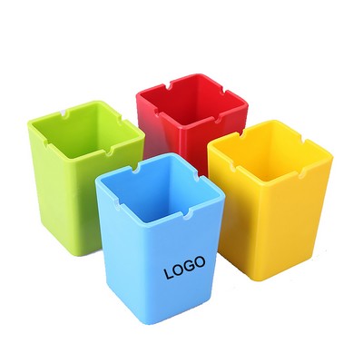 Imitation Porcelain Plastic Ashtray