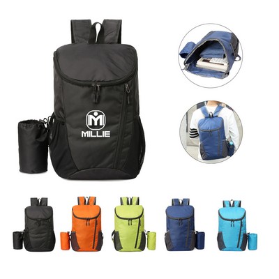 Lightweight Travel Backpack with Water Bottle Pocket