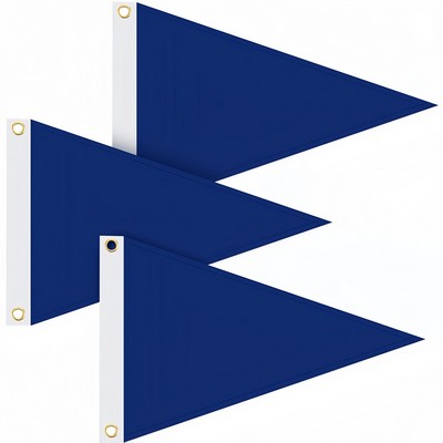 Premium 12" x 18" Double - sided Knit Polyester Pennant