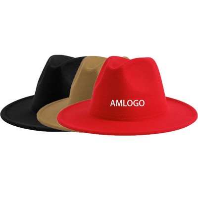 Wide Brim Felt Hat