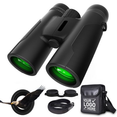 HD High-Magnification Binoculars with Carry Case