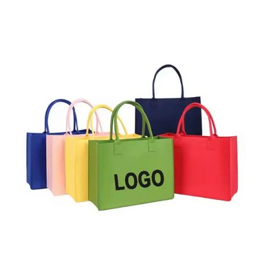 Middle Size Felt Tote Bags