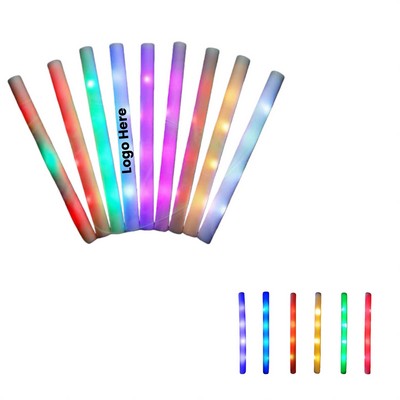 LED Foam Sticks Glow Batons