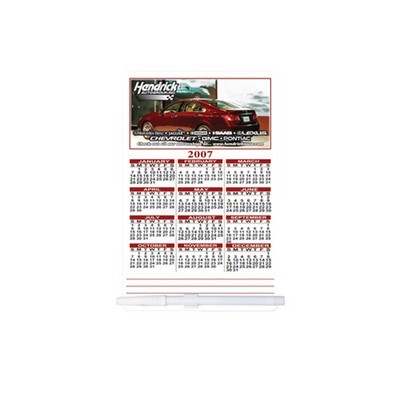 5.5" x 8.5" Custom Calendar Memo Board with Magnets or Tape