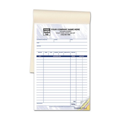 Sales Books - Multi-Purpose, Large (2 Part)