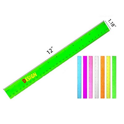 Plastic Color Transparent Ruler