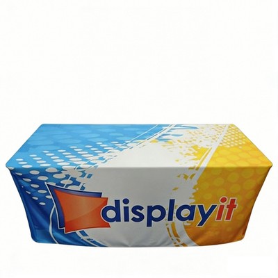 4' Waterproof Fitted Table Cover With Premium Polyester