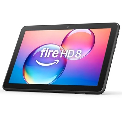 Amazon Fire HD 8 tablet (newest model), 8" HD Display, 3GB memory, 32GB, designed for portable en...
