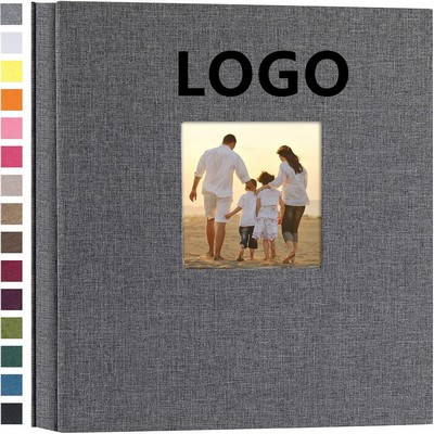 Linen Cover Scrapbook Photo Album