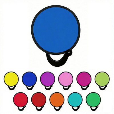 Portable folding fan