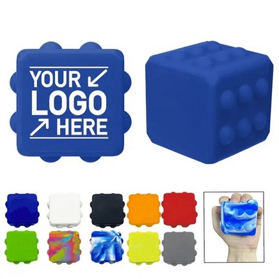Square Silicone Push Pop Sensory Toys