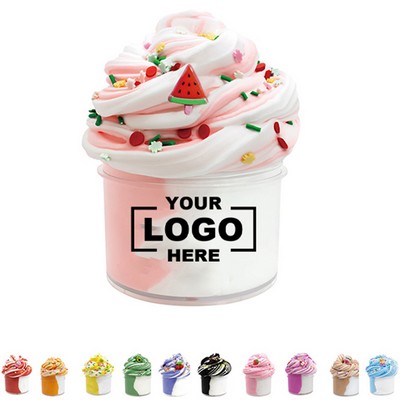 2oz Colorful Fruit Slime Mud