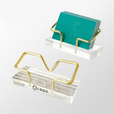 Custom Acrylic Desktop Business Card Holder