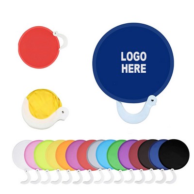 Portable Folding Nylon Hand Fan