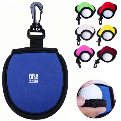 Compact Golf Ball Cleaning Pouch