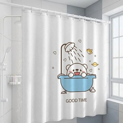 Custom Polyester Shower Curtain