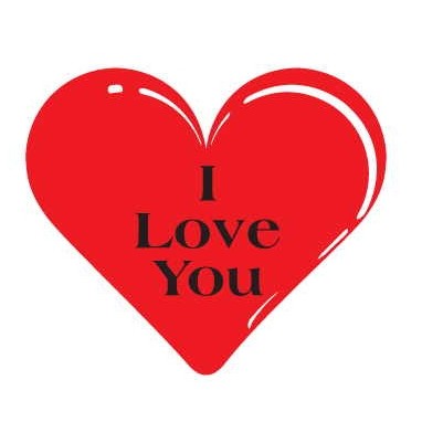 Heart Magnet w/ Full Magnetic Back (8 Square Inch)