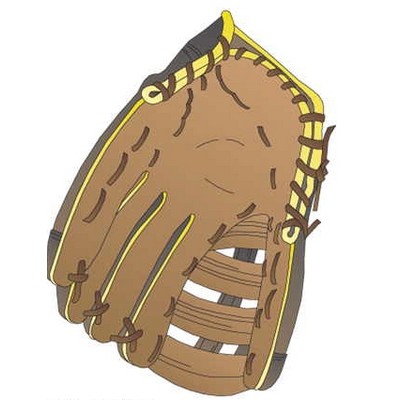 Baseball Glove Maxi Magnet (2 Square Inch)