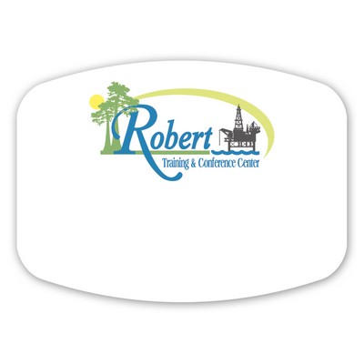 Full Color 50 Mil Name Badge (2.75"X3.75") Rectangle