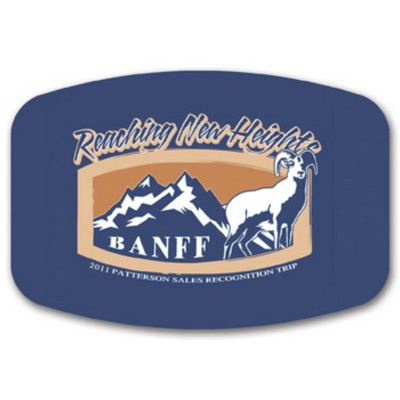 Full Color 50 Mil Name Badge (3.125"X4.5")