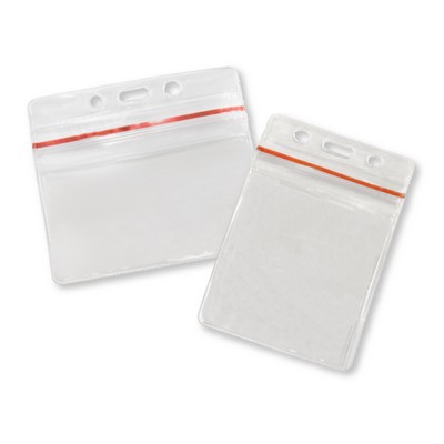 Horizontal Press Seal Heavy Duty Badge Holder