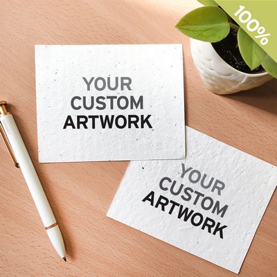 Double-Sided Plantable Postcards