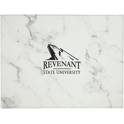 Marble Leatherette Certificate Holder