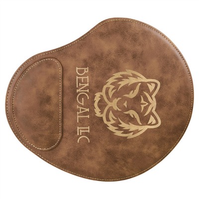 Mouse Pad, Rustic Faux Leather