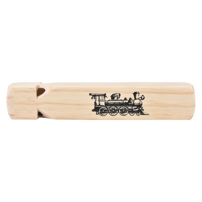 7.5" Deluxe Wooden Train Whistle