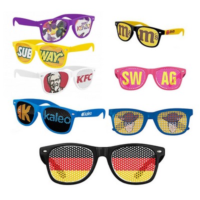 Retro Pinhole Sunglasses