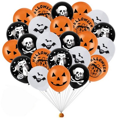 Custom 22" Hallowmas balloons
