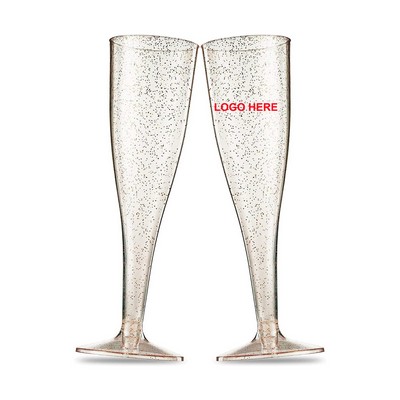5 Oz. Disposable Champagne Glasses